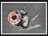 Faked a Banksy - Conzo / Riso Print